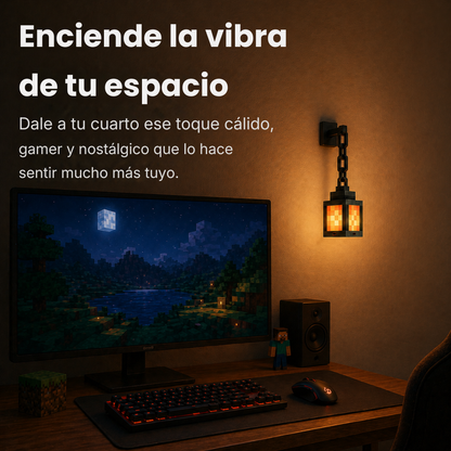 Lámpara Pixel LED Gamer